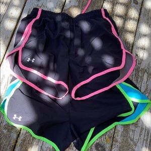 set of 2: under armour running shorts